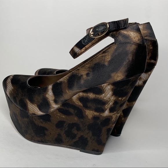 Sam Edelman Quinn SilverLake Satin Platform Wedge - Picture 4 of 5